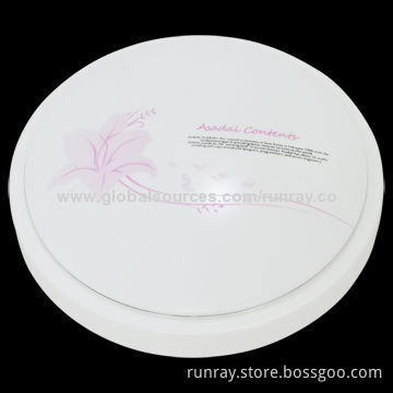 24W LED Ceiling Light, AC 85-265V, SMD5730 Chip, Iron/PC Cover, Diameter 400mm, ISO9001 Factory